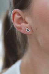 Heart earrings