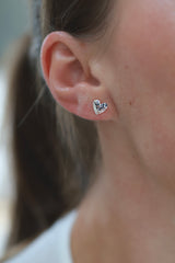 Heart earrings