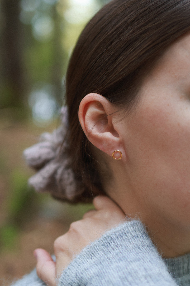 Twig earrings small