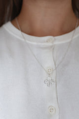 Clover necklace large