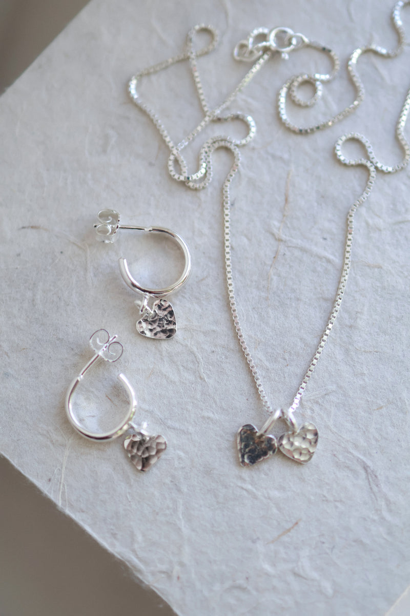 Heart earring