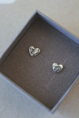 Heart earrings