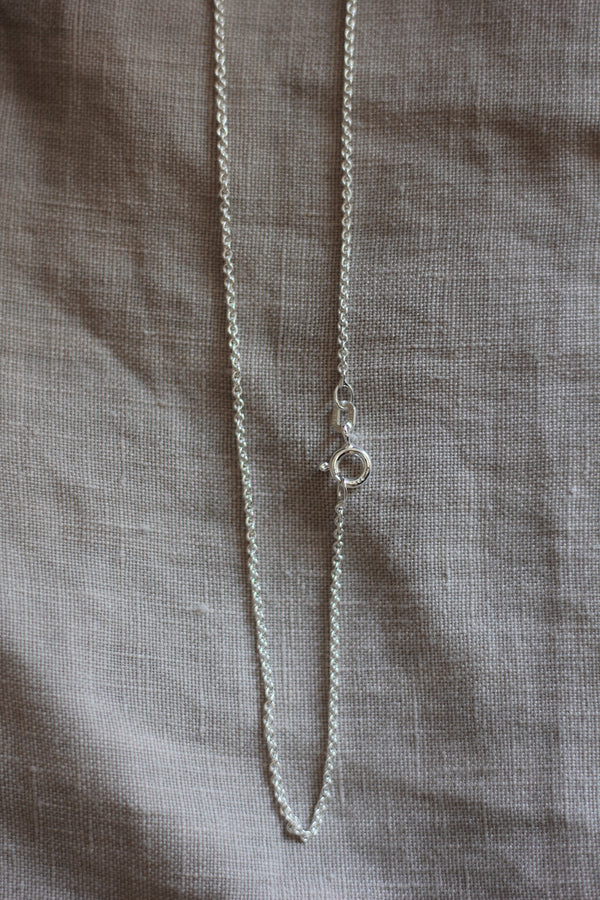 Anchor chain 70 cm silver
