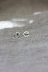 Twig earrings small